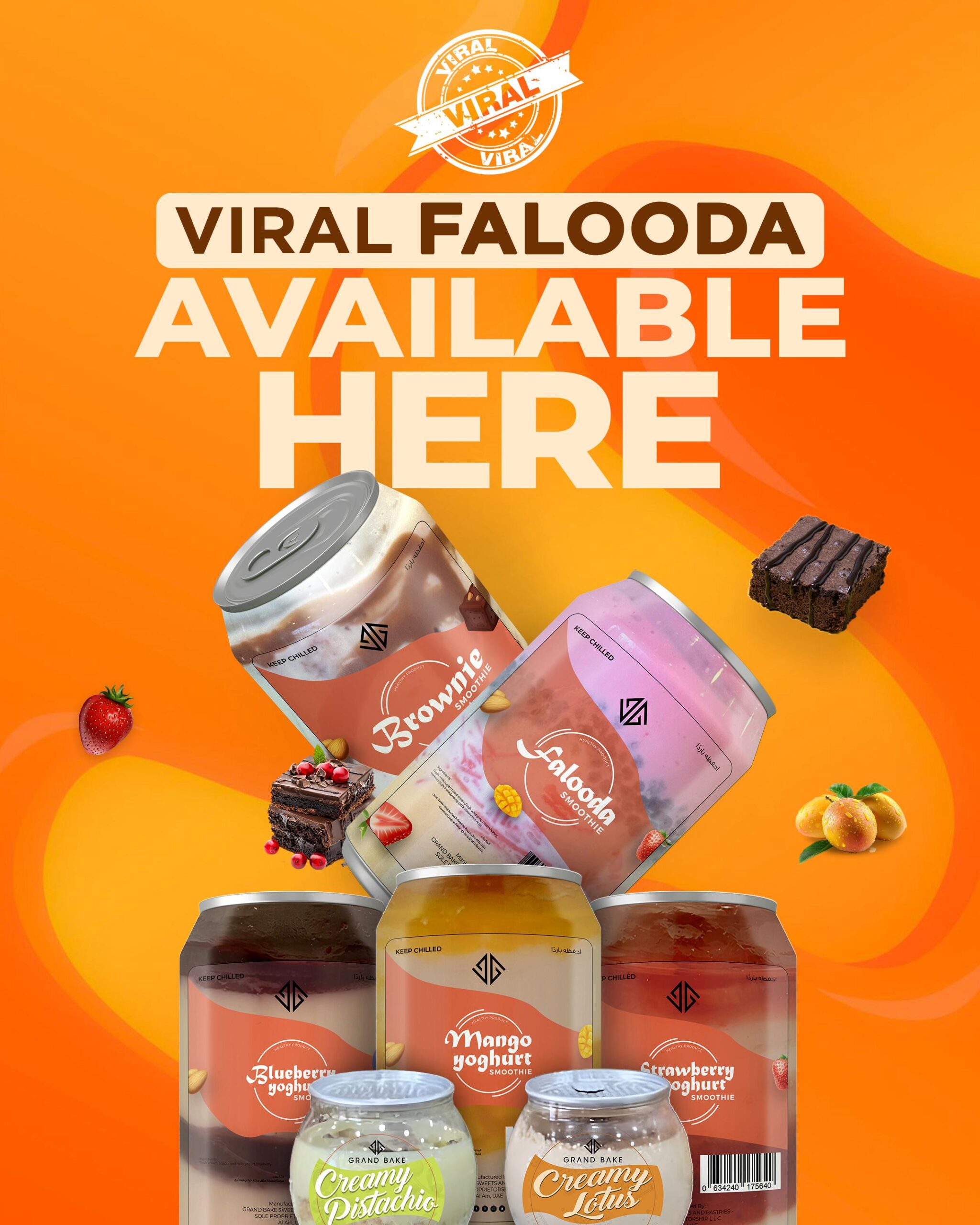 Viral Falooda social media poster